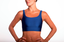 Load image into Gallery viewer, Blue Jeans Live Sport Bra
